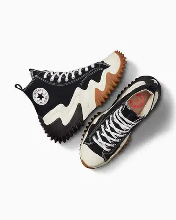 CONVERSE 런 스타 모션 하이컷 블랙 25cm