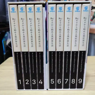 Re: 제로부터 시작하는 이세계 생활 DVD 1-9권 세트