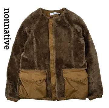 논네이티브 TROOPER CARDIGAN 플리스 자켓 보아