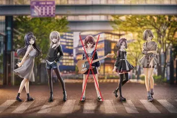 미개봉 걸즈밴드크라이 논스케일 피규어 4종 세트 굿즈