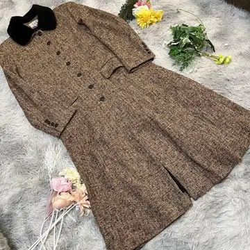[ HABIT ] 롱 코트 인조 모피