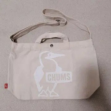 CHUMS 부비 캔버스 숄더 토트