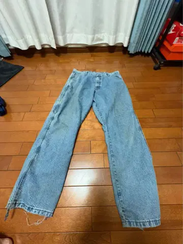 Wrangler 카펜터 팬츠 34x30 라이트 블루