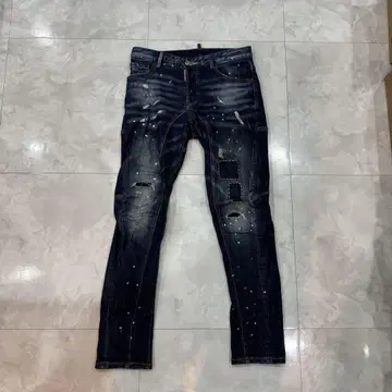 DSQUARED2 데미지 가공 슬림 핏 데님