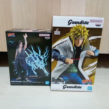 NARUTO 우치하 사스케 나미카제 미나토 피규어