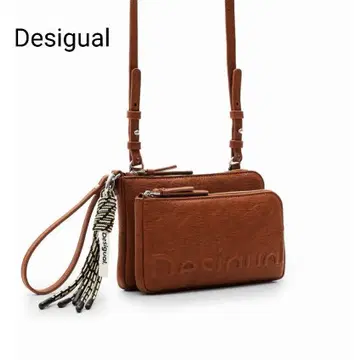 Desigual 브라운 숄더백