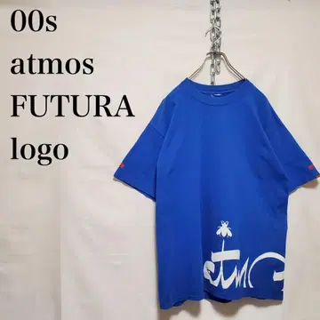 00s 아토모스 atmos FUTURA 퓨추라 로고 티셔츠 구제 의류