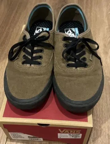 완판템 VANS 네이비 스웨이드 컴피쿠쉬 오센틱 27cm