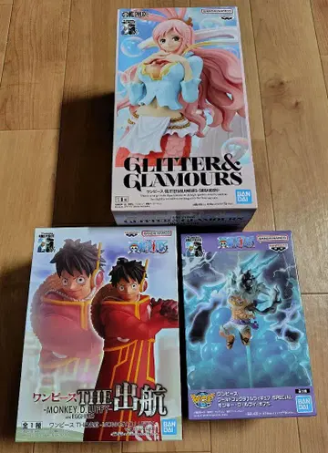 [ 루피 시라호시 ] 원피스 피규어 3종 세트