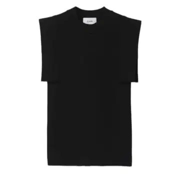 CLANE SQUARE SLEEVE KNIT TOPS