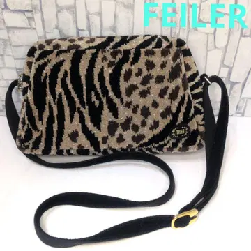 새상품급 FEILER 애니멀 무늬 숄더백