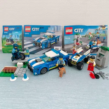 LEGO CITY 경찰 세트 60312 60136 30638
