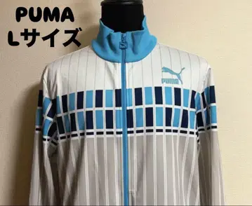 [ PUMA ] 저지, 트랙 자켓, 멀티 컬러 보더 스트라이프