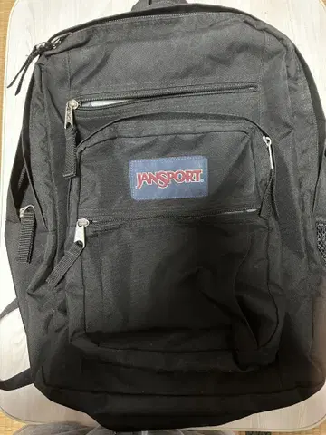 JANSPORT 블랙 백팩