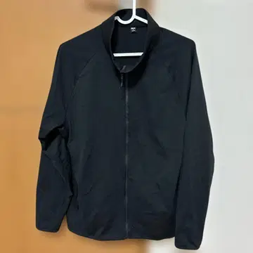 UNIQLO 블랙 집업 아우터 M