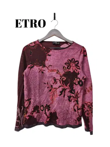 910256 ETRO 올 패턴 니트