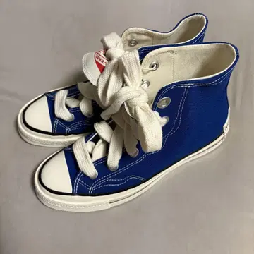 한국 한정판 CONVERSE 파랑 하이컷 스니커즈 CT70 일본 미발매