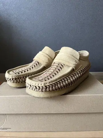 Clarks WBLoafer weave UK6h
