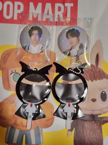 [ 익명 배송 ] ENHYPEN 성훈 선우 캔 배지 키링 세트