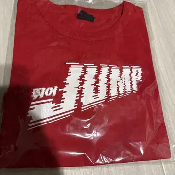 BLACKPINK JUMP 크롭 T셔츠 RED