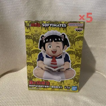 나와 로보코 SOFVIMATES 평 로보코 피규어 5체 세트