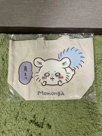 치이카와 (먼작귀) 사가 토트백 모몽가 런치 토트 미니 토트 캔버스 원단
