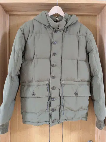 DUBBLEWORKS(WAREHOUSE) 카라 라무 다운 올리브 38