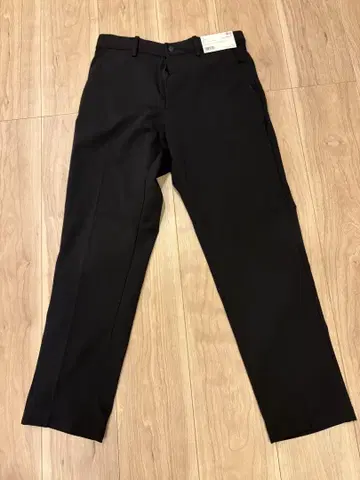 택 포함 미사용 새상품 UNIQLO EZY 앵클 팬츠 S 블랙