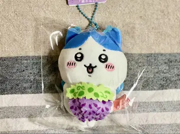 치이카와 (먼작귀) 하치와레 봉제 인형 키링 아시카가 한정판 등나무 꽃