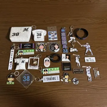 지바 롯데 마린스 타카베 선수 세트