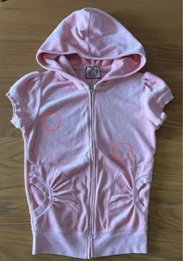 JUICY COUTURE 핑크 후드티