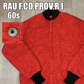 60s 퀼팅 나일론 자켓 빈티지