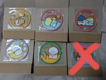 오분구토이잇쇼 클리어 러버 코스터 5종 세트