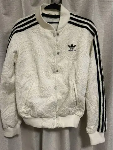 adidas 한국 레이스 트랙 자켓 블루종 페이즐리