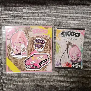 SK8 체리 아크릴 스탠드&아크릴 키링