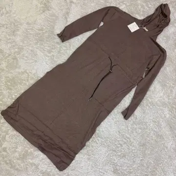 [ eversince ] M 후드 부착 롱 원피스 여성용