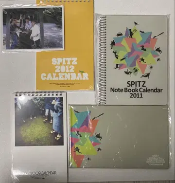 스피츠 투어 팜플렛 달력 외 묶음 판매