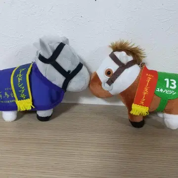 서러브레드 컬렉션 말 의류 마스코트 골드십 유키노비진
