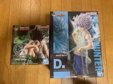 제일복권 HUNTER x HUNTER C상 곤 D상 키루아 피규어 세트