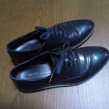 재가격 인하 ECCO 다크 네이비 드레스 신발