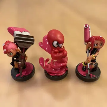 스프라툰 amiibo 피규어 타코 세트!!