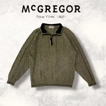 90s McGREGOR (맥레거) 하프 지퍼 빈티지 니트