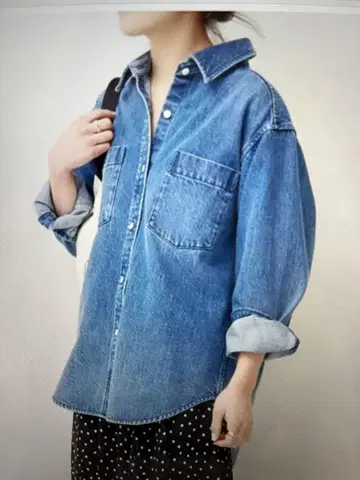 Spick&Span 데님 셔츠