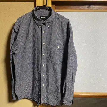 Eddie Bauer 체크 무늬 긴팔 셔츠 L