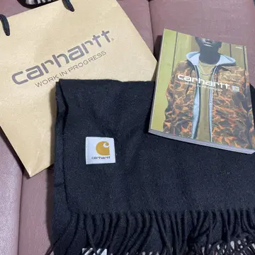 Carhartt 머플러 블랙