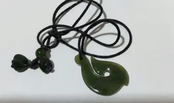그린 스톤 펜던트