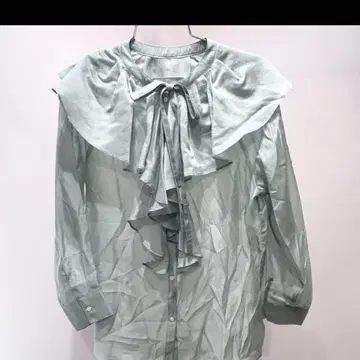 COEL 프릴 블라우스 미사용