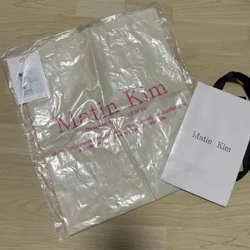 Matin Kim 토트백 샵 백 포함
