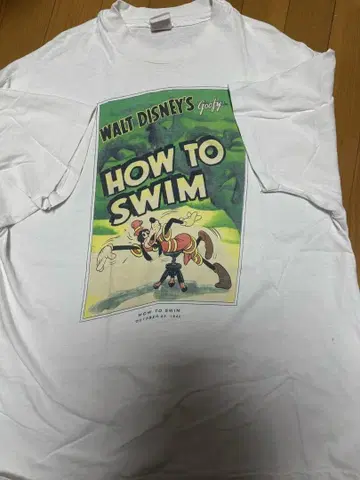 90's Disney Goofy 'How to Swim'