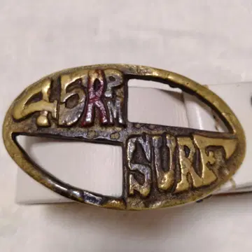 45rpm 45R 버클 벨트 화이트 천연 가죽